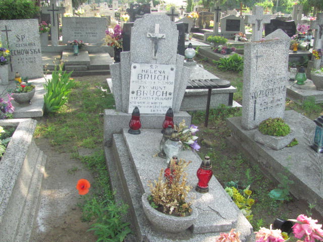 Grób Zygmunt Bruch