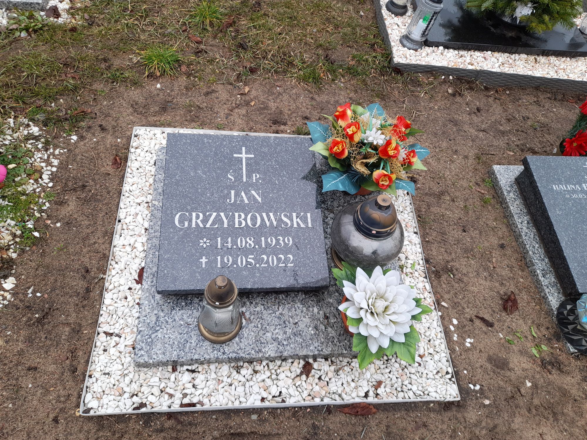 Grób Jan Grzybowski