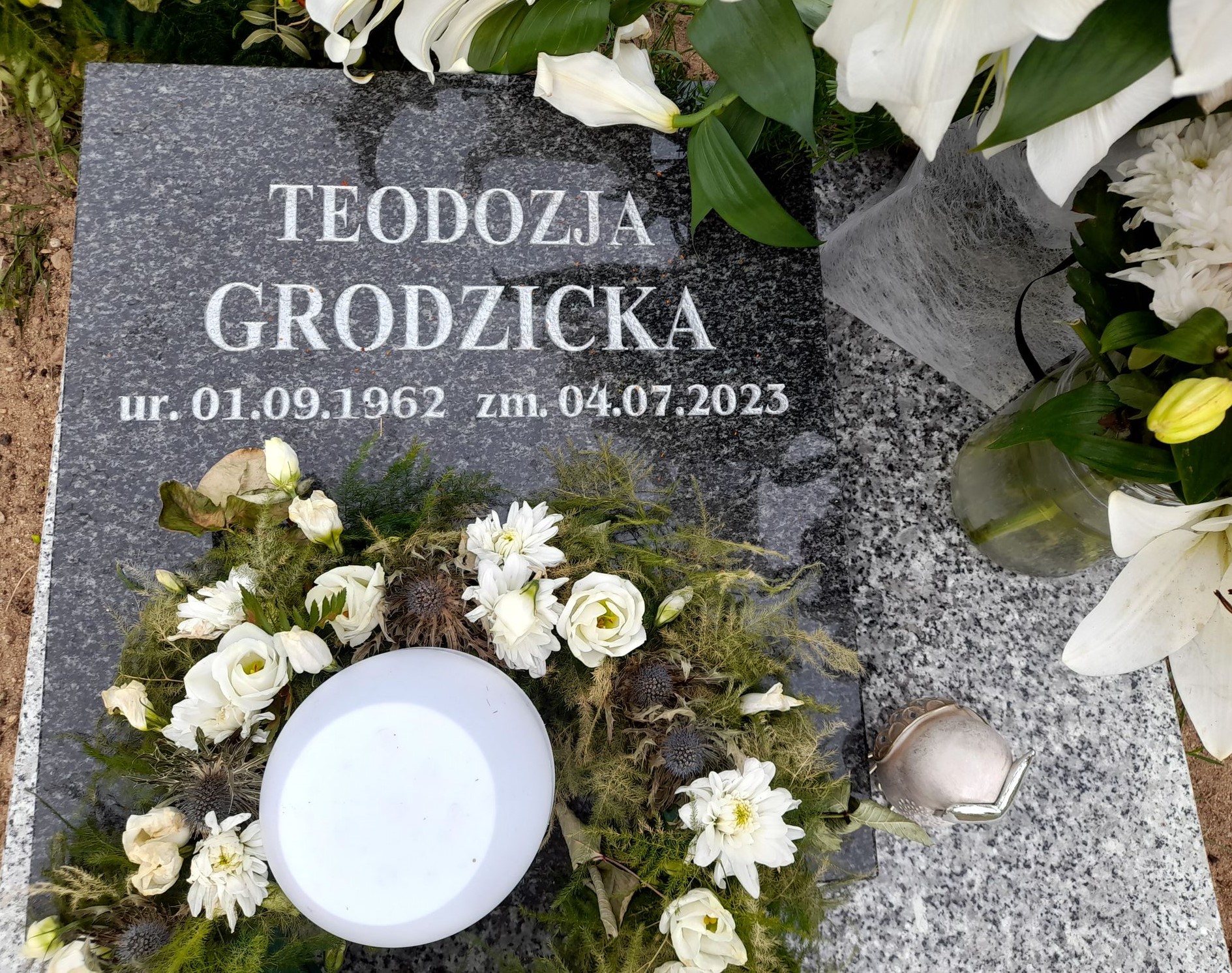 Grób Teodozja Grodzicka 