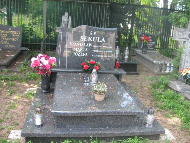 Grób Stanisław Sekuła