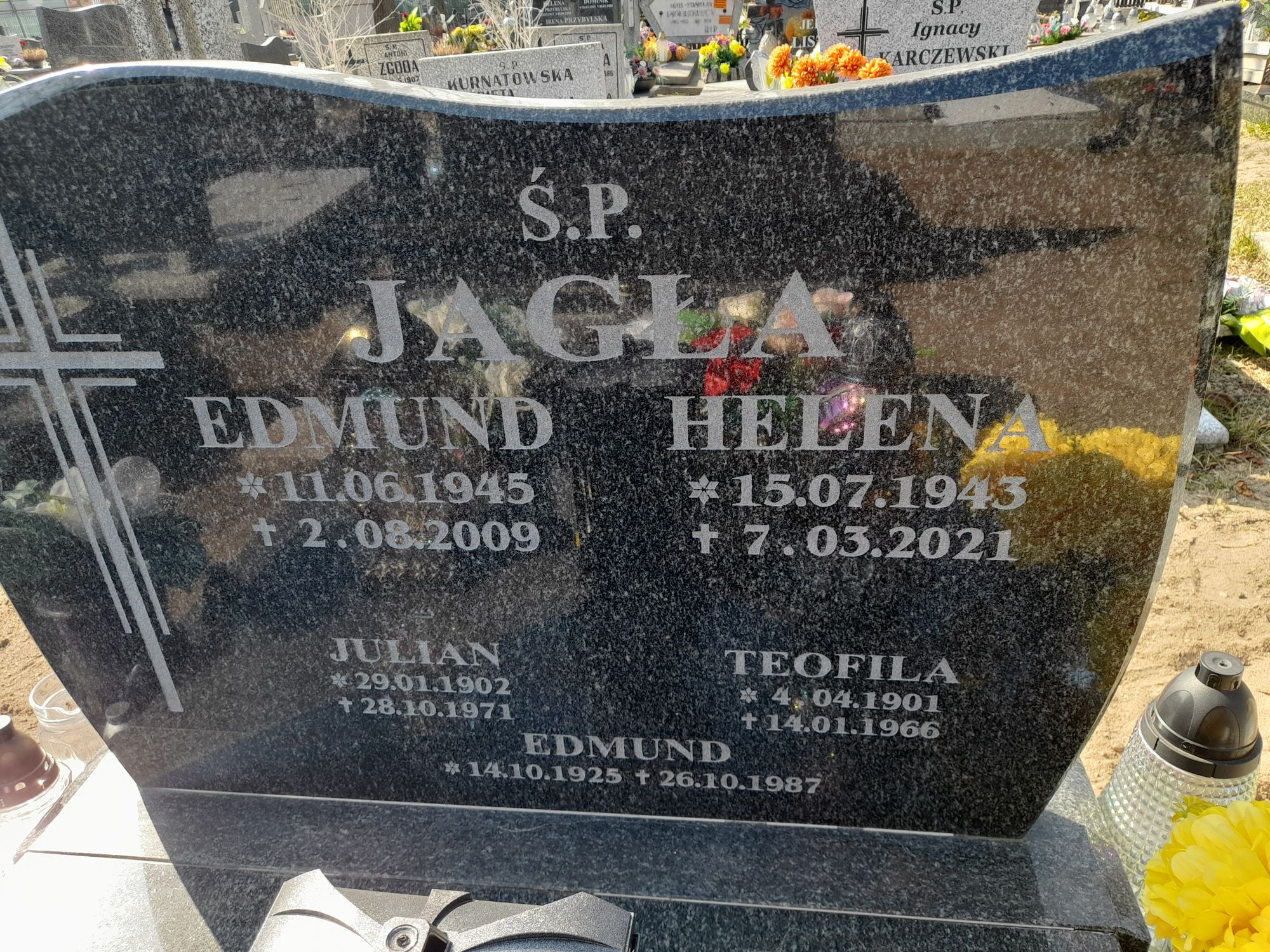 Grób Teofila Jagła