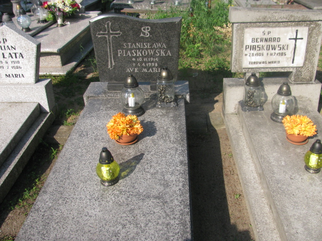 Grób Stanisława Piaskowska