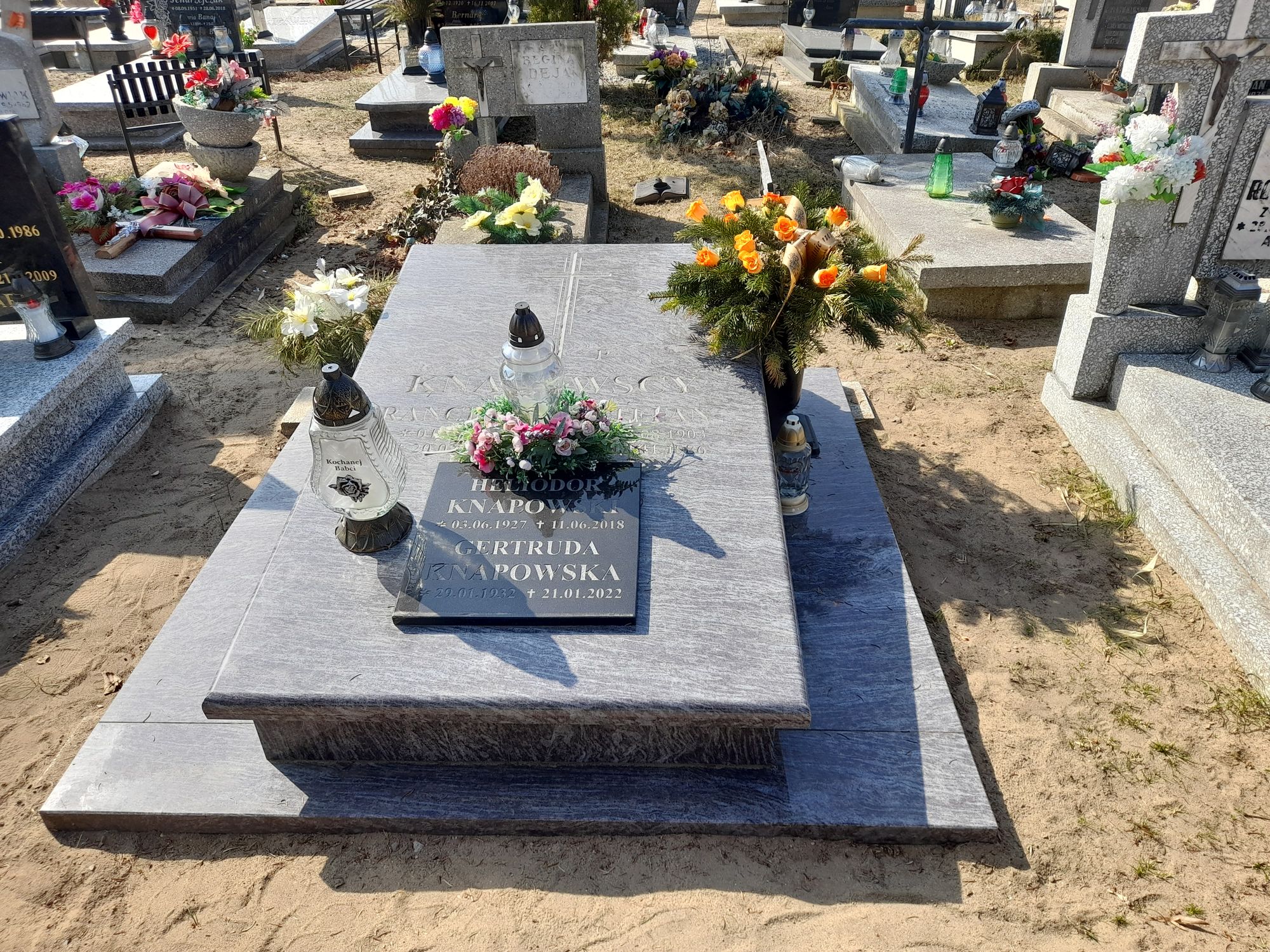 Grób Franciszka Knapowska