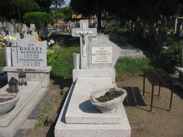 Grób Bernard Bentkowski