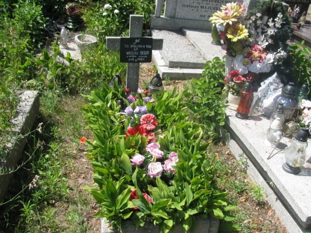 Grób Wacław Beger