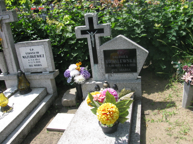 Grób Salomea Kowalewska