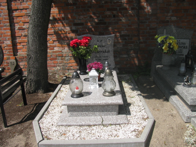 Grób Teresa Jezierska