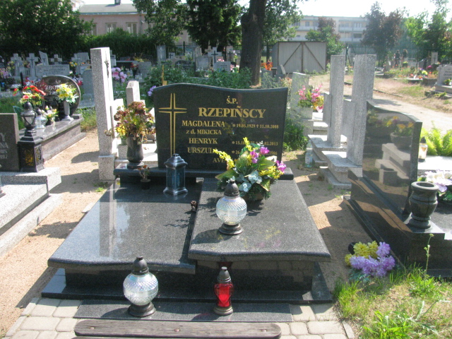 Grób Magdalena Rzepińska