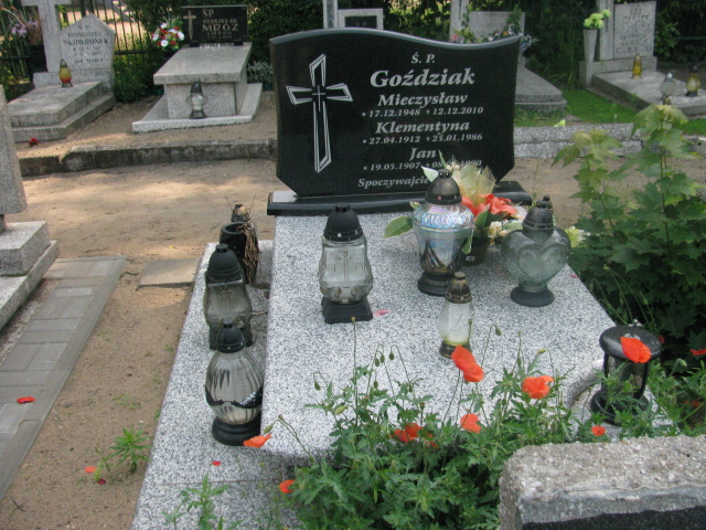 Grób Jan Goździak