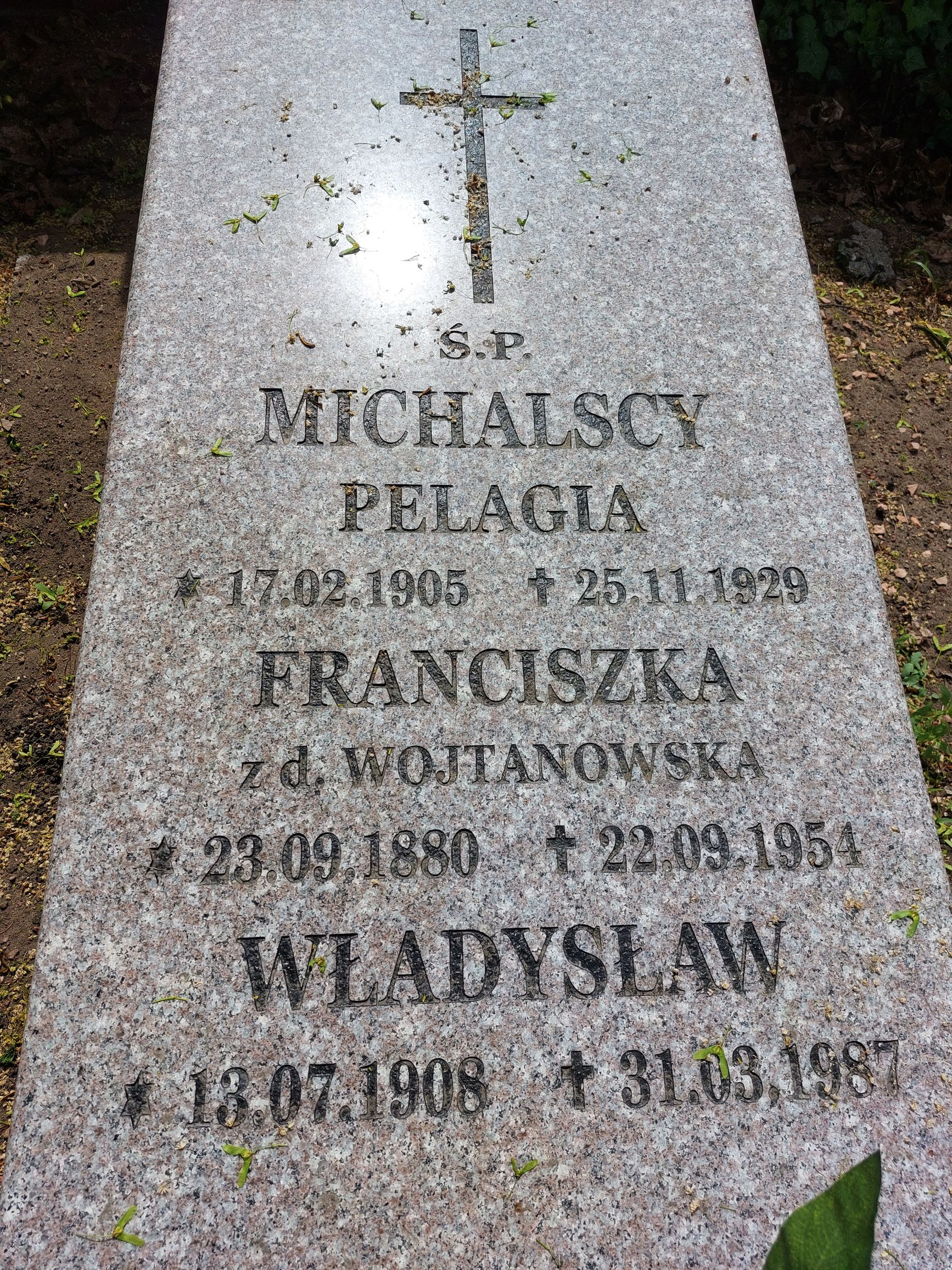 Grób Pelagia Michalska