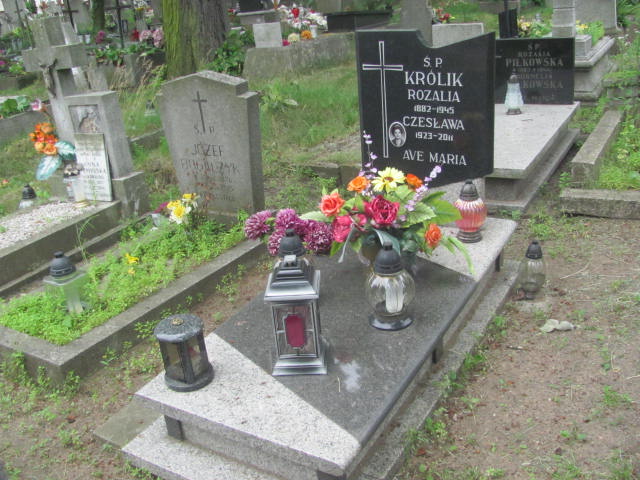 Grób Czesława Królik