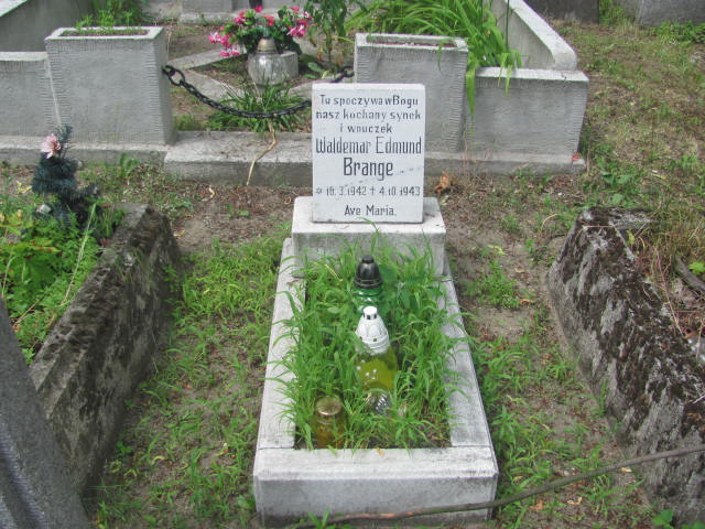 Grób Waldemar Brange