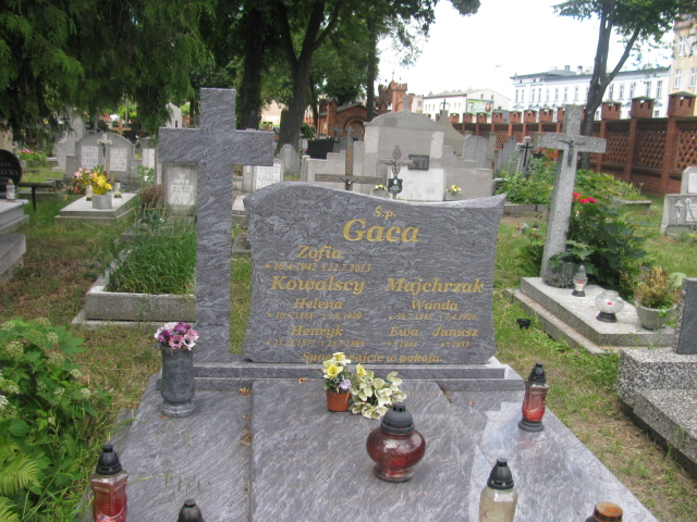 Grób Jerzy Gaca