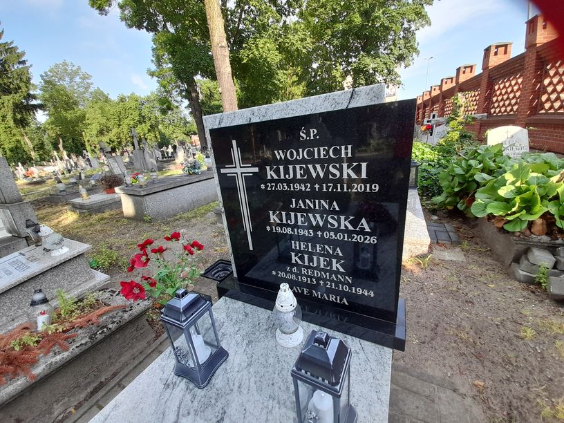 Grób Janina Kijewska