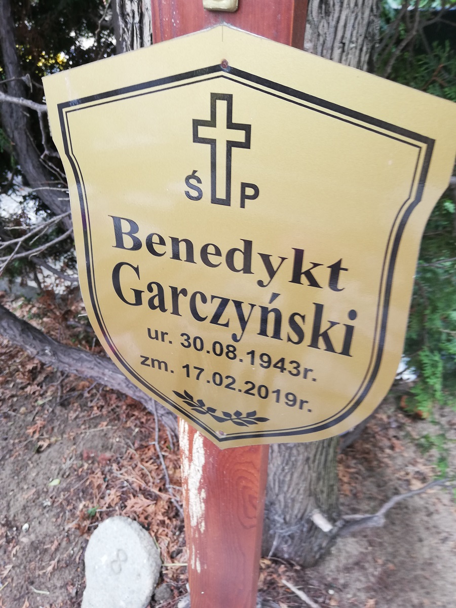 Grób BENEDYKT GARCZYŃSKI