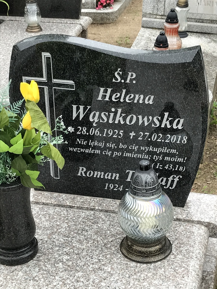 Grób Roman Tetzlaff