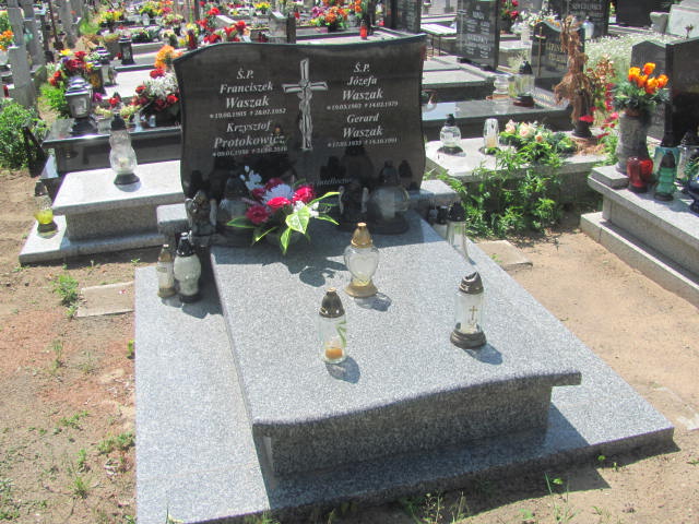 Grób Franciszek Waszak