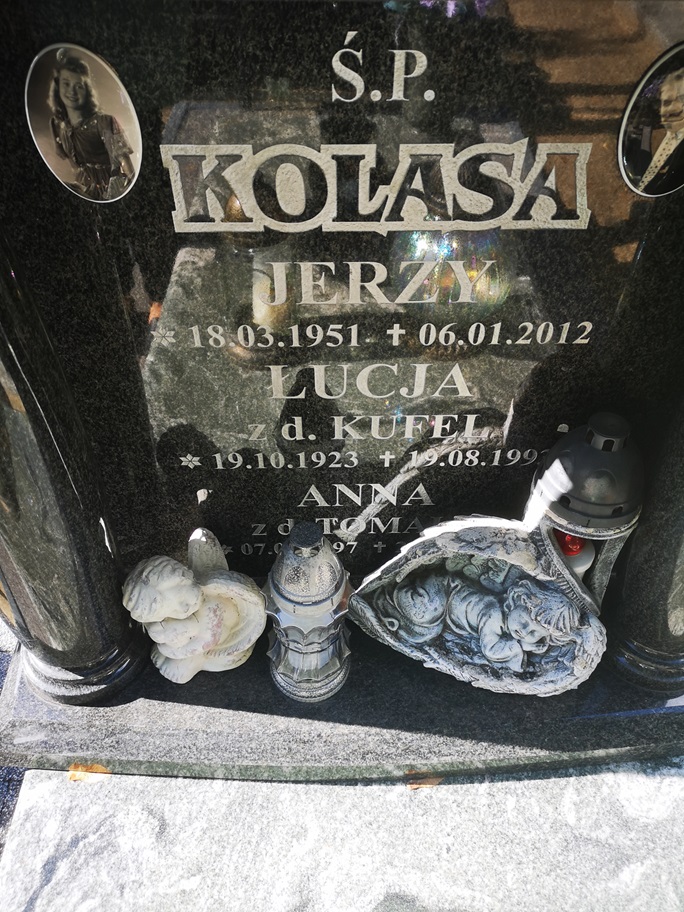 Grób Łucja Kolasa