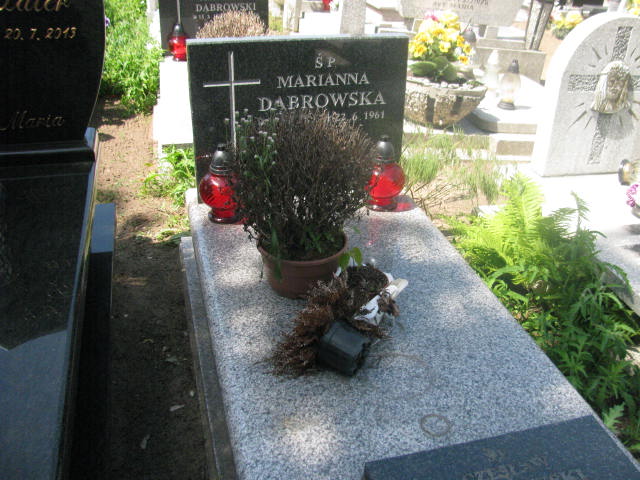 Grób Sylwester Dąbrowski