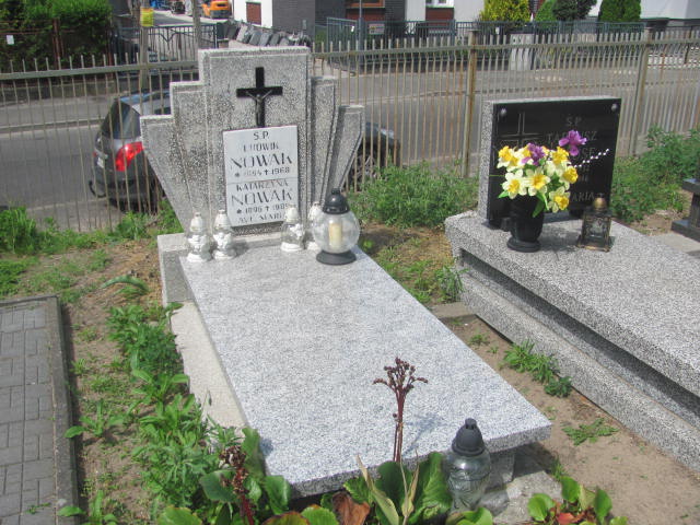 Grób Ludwik Nowak