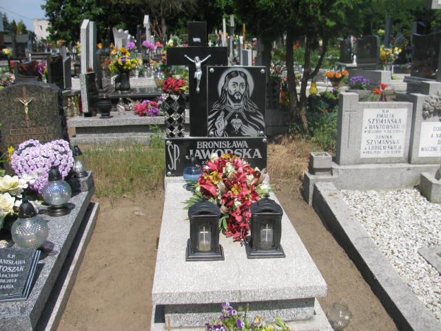 Grób Bronisława Jaworska