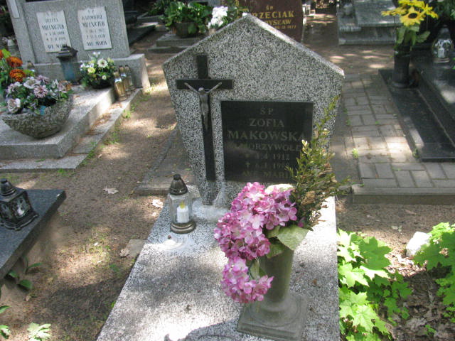 Grób Zofia Makowska