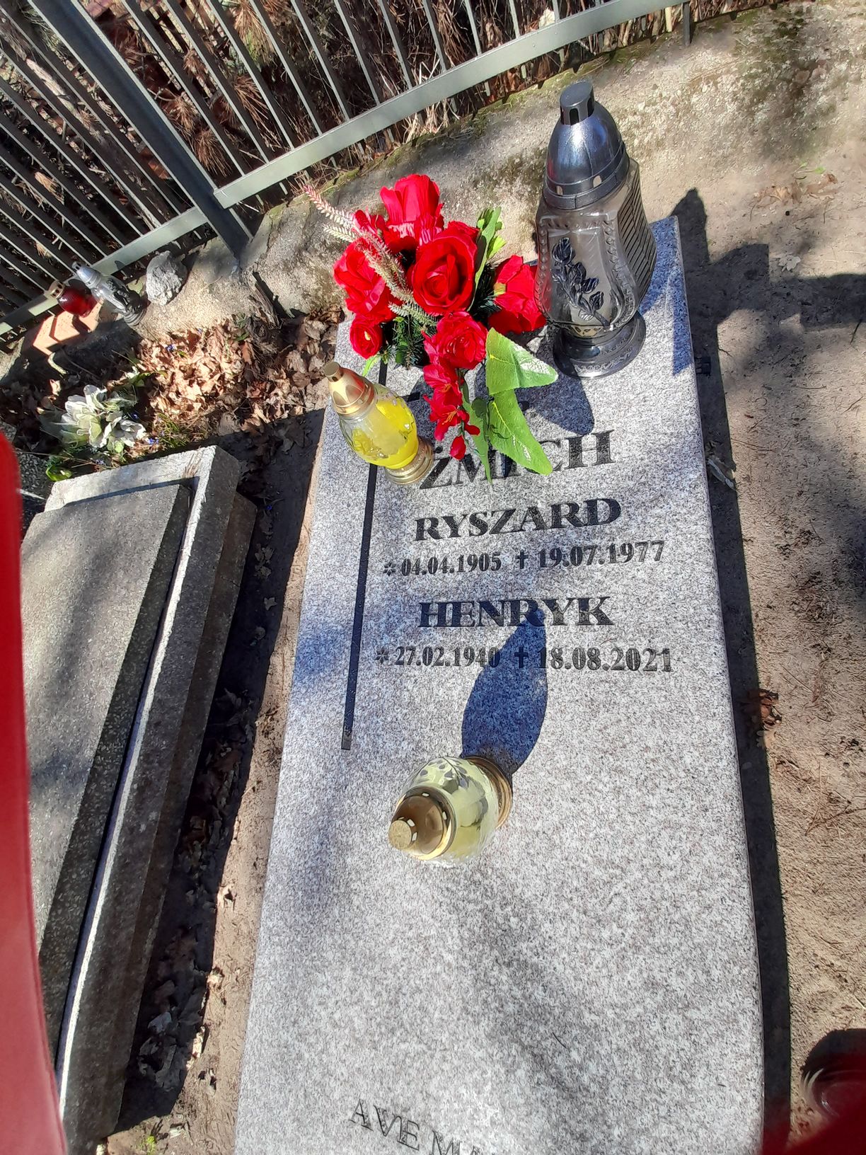 Grób Ryszard Żmich