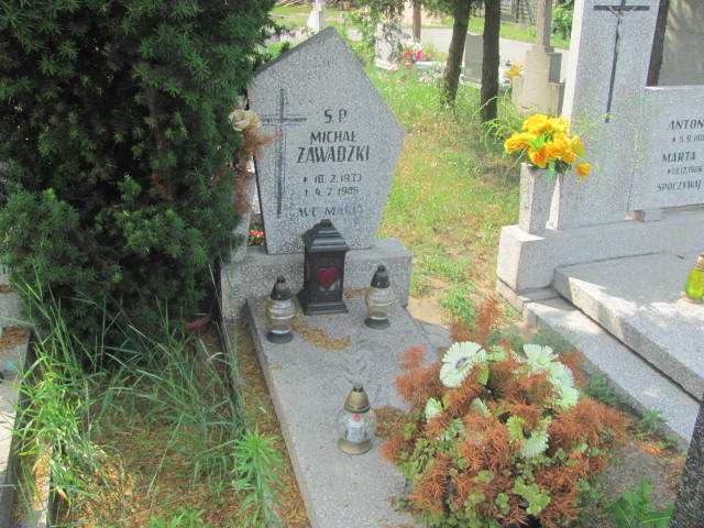 Grób Michał Zawadzki