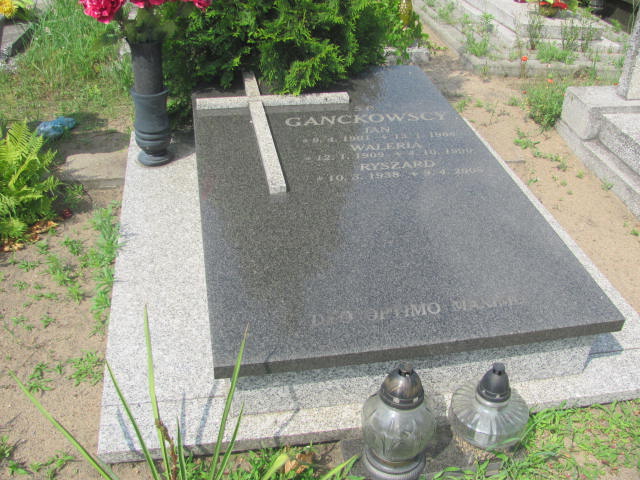 Grób Waleria Ganckowska