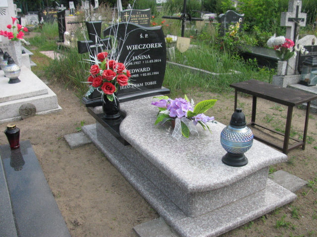 Grób Janina Wieczorek
